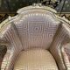 Fauteuil - Bergère à oreilles de style Louis XVI