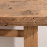 Antique square coffee table (c.1900) #6
