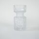 Glass vase, Scandinavian design, 1960s, manufactured in Denmark