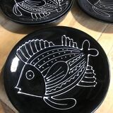 6 Robert Picault plates