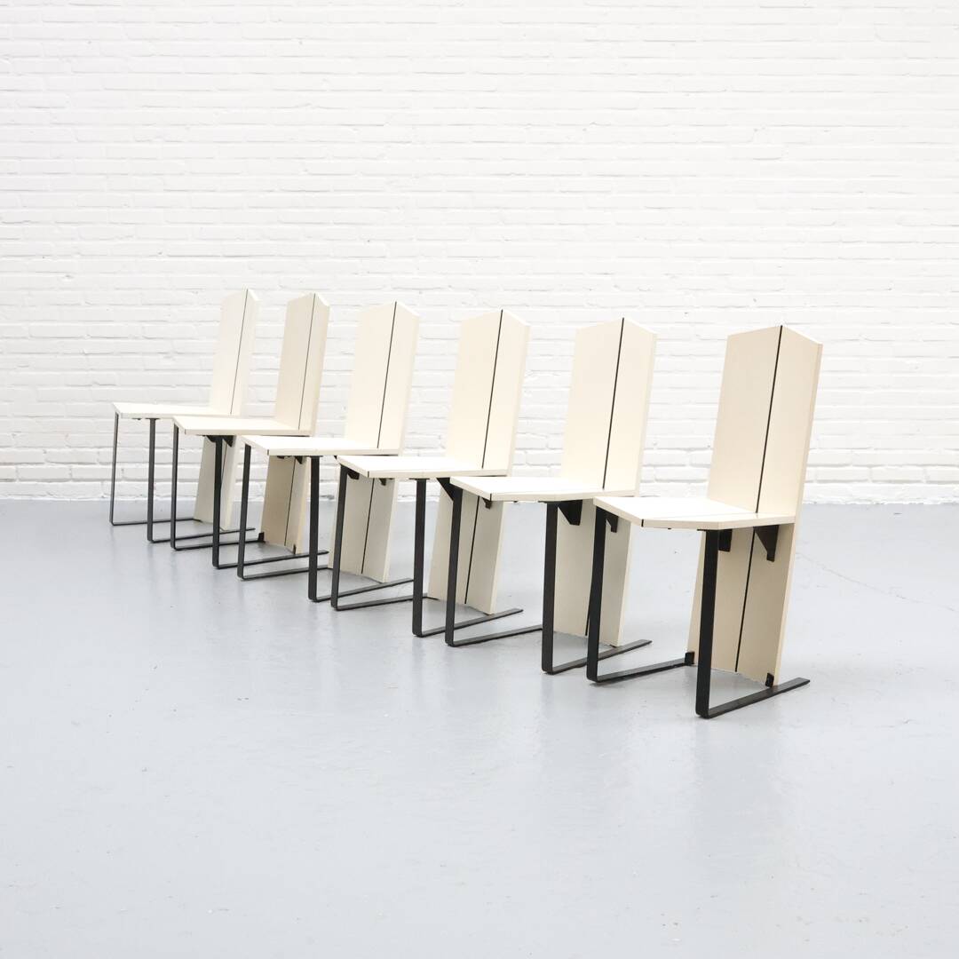 Postmodern Dining Chairs 1980s