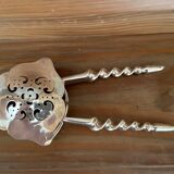 Old lemon silver metal press