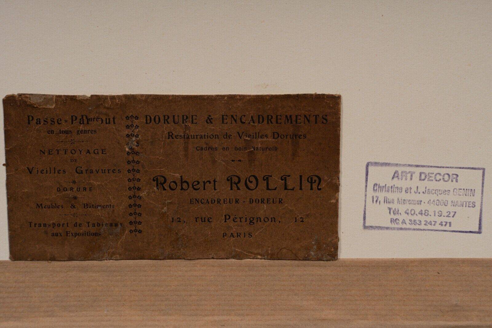 Engraving Auguste Lepère enhanced religious procession Nantes cathedral