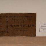 Engraving Auguste Lepère enhanced religious procession Nantes cathedral