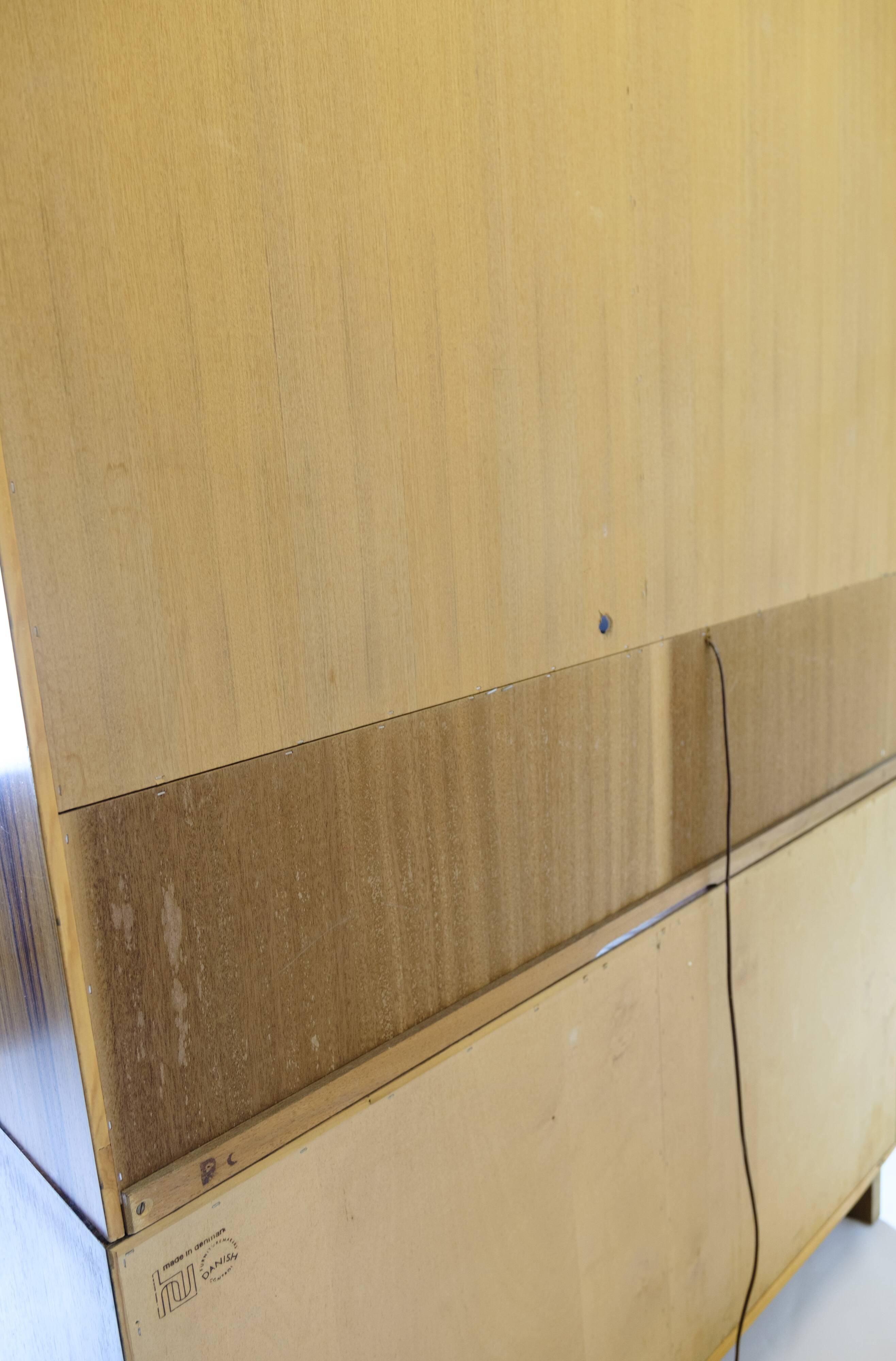 Bookcase Made In Rosewood By Hundevad Furniture From 1960s