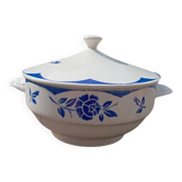 Soupière ou légumier art déco Corsica de Digoin Sarreguemines 1930