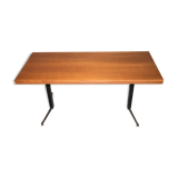 Coffee table convertible teak 60s