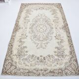 Vintage biege home living rug sku 3143