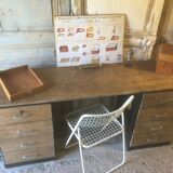 Pine workshop desk