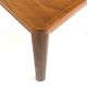 Table d'appoint scandinave en noyer, Suède, 1950