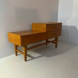 Light wood storage unit