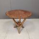 Table d'appoint vintage art tribal, années 60