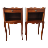 Pair of Louis XV style bedside tables