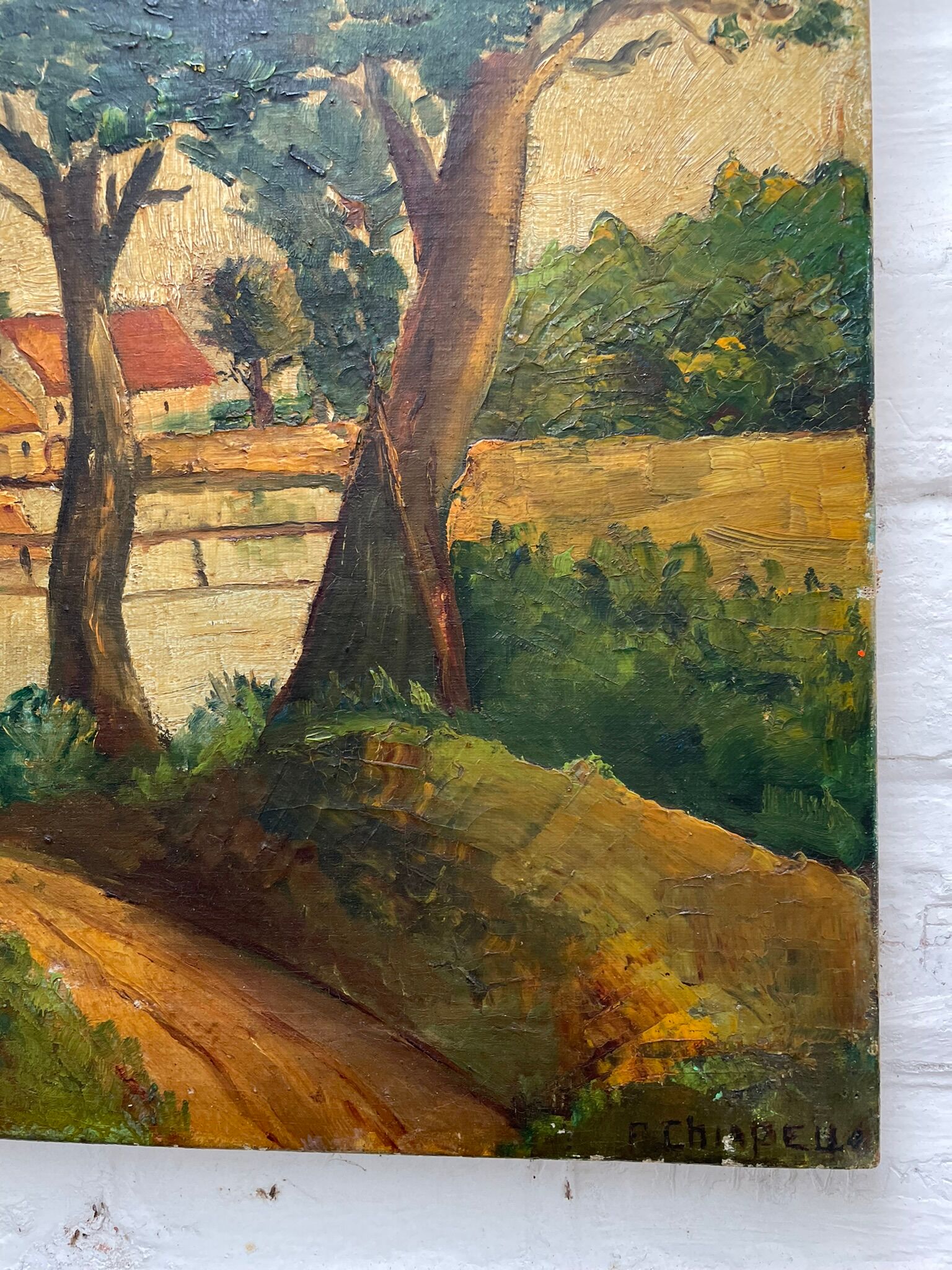 Huile sur toile