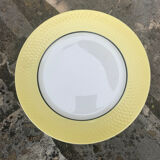 Yellow plates with relief Moulins des Loups - Orchies