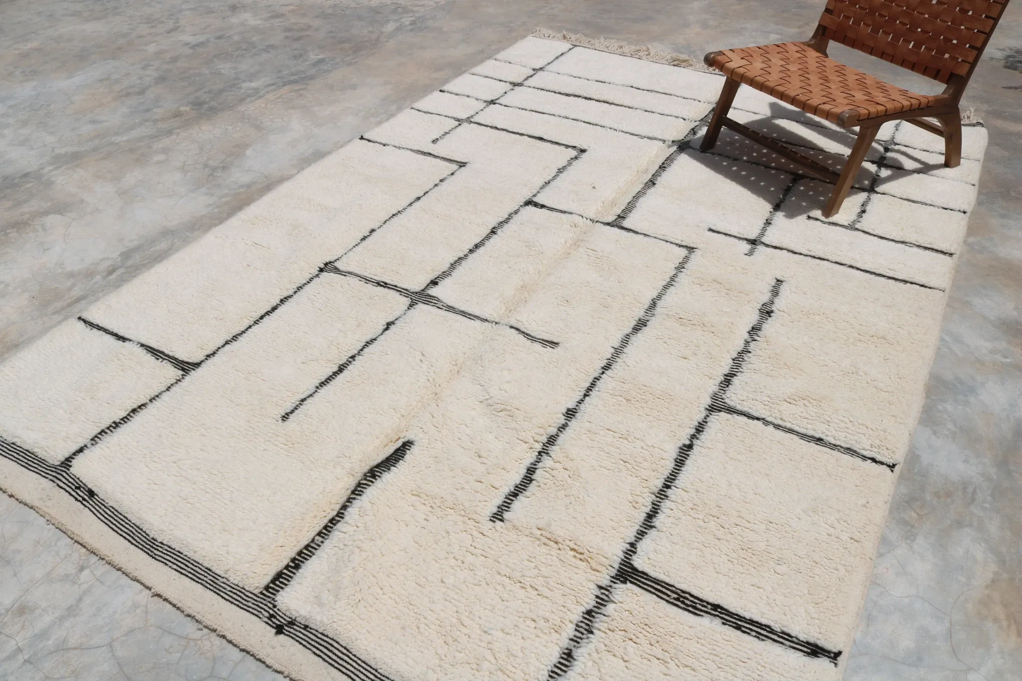 Grand tapis Beni Ouarain, 310 x 210 cm - G1023