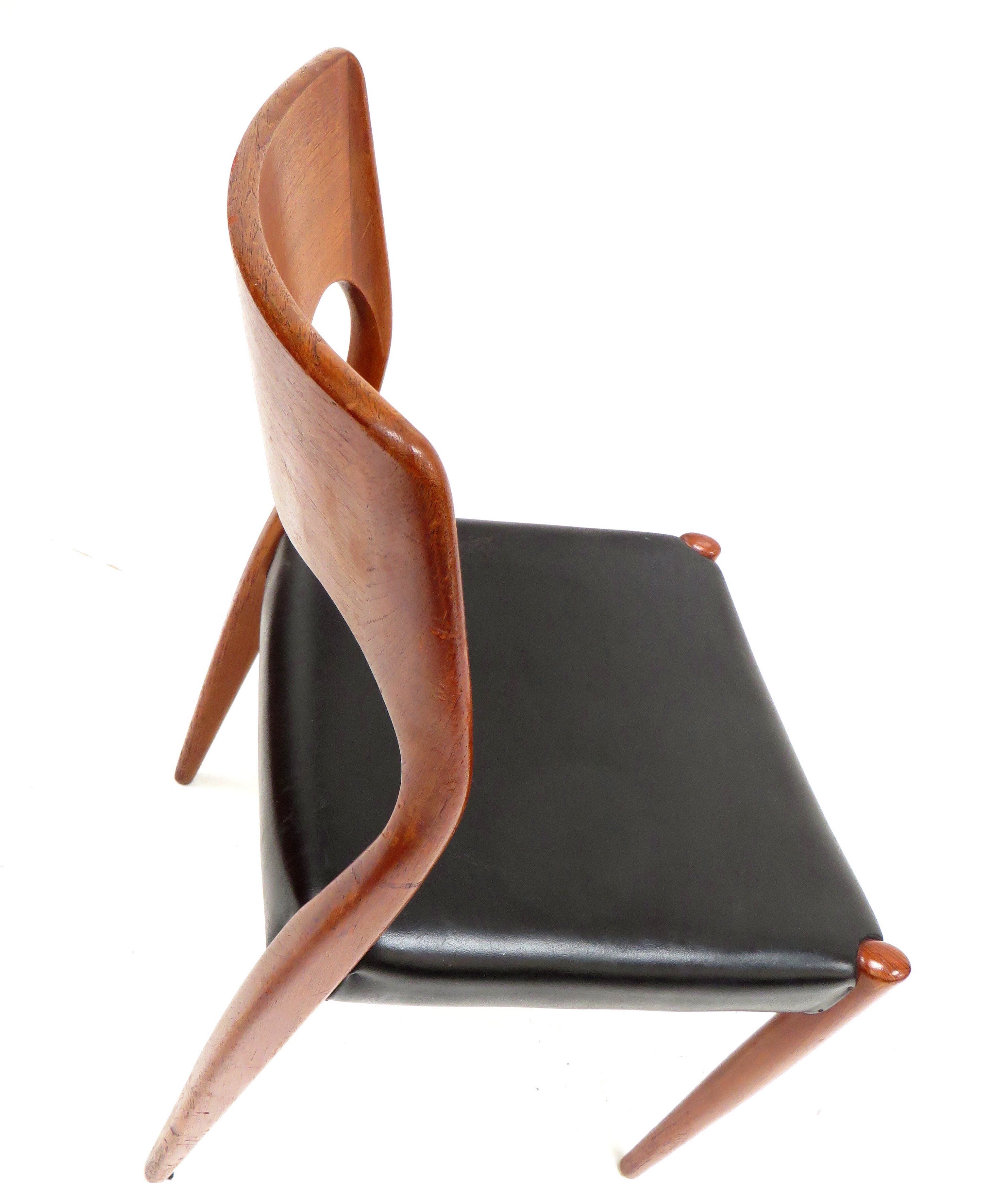 Chaise de Niels Otto Møller années 60