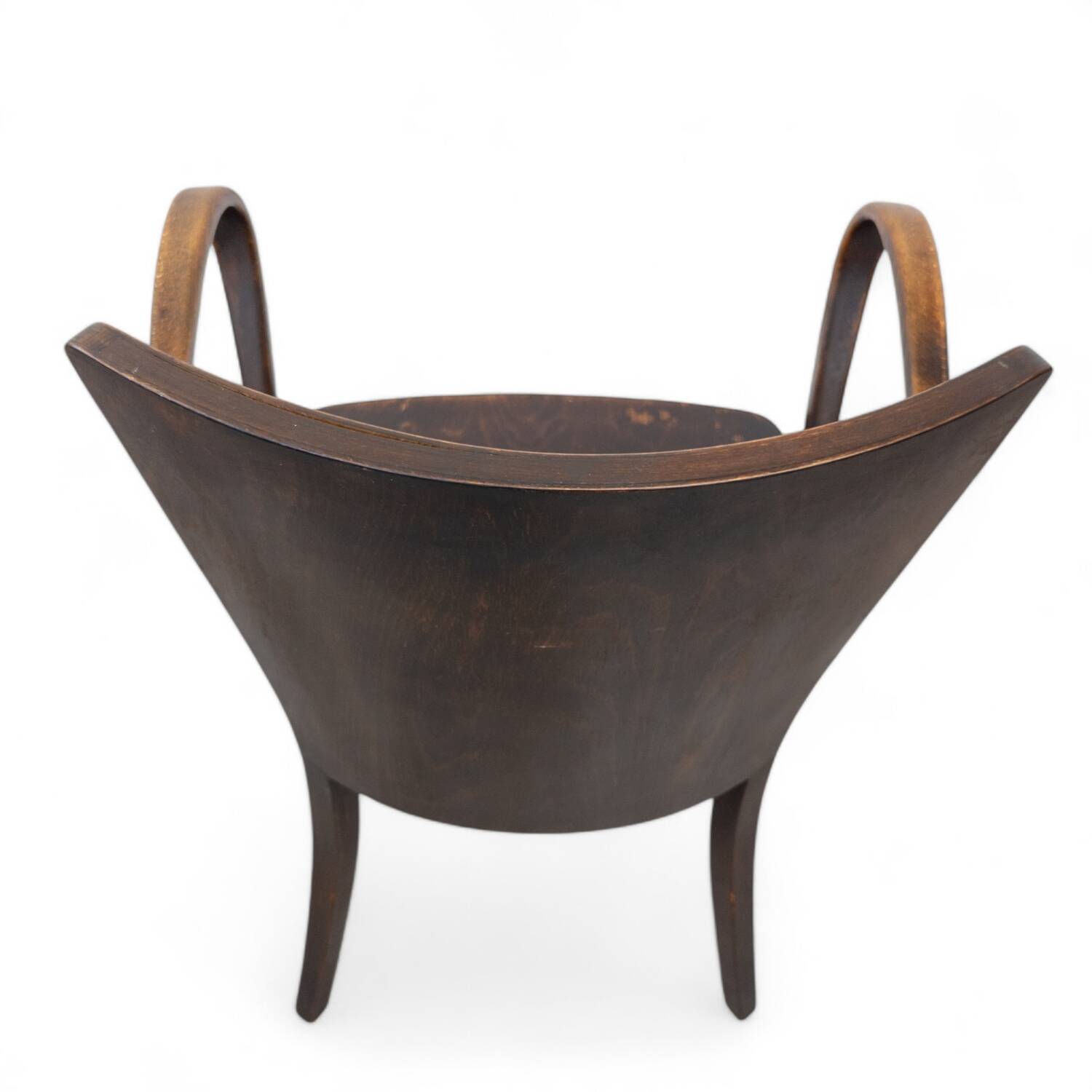 Fauteuil vintage en bois courbé Thonet 626/F, années 1930