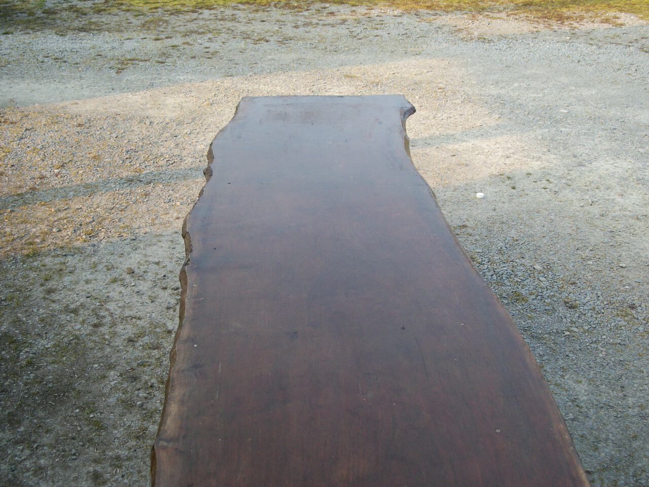 Brutalist farmhouse table