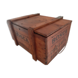 Wooden wine box