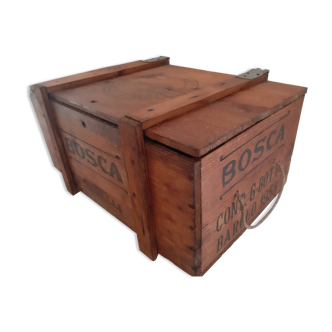Wooden wine box