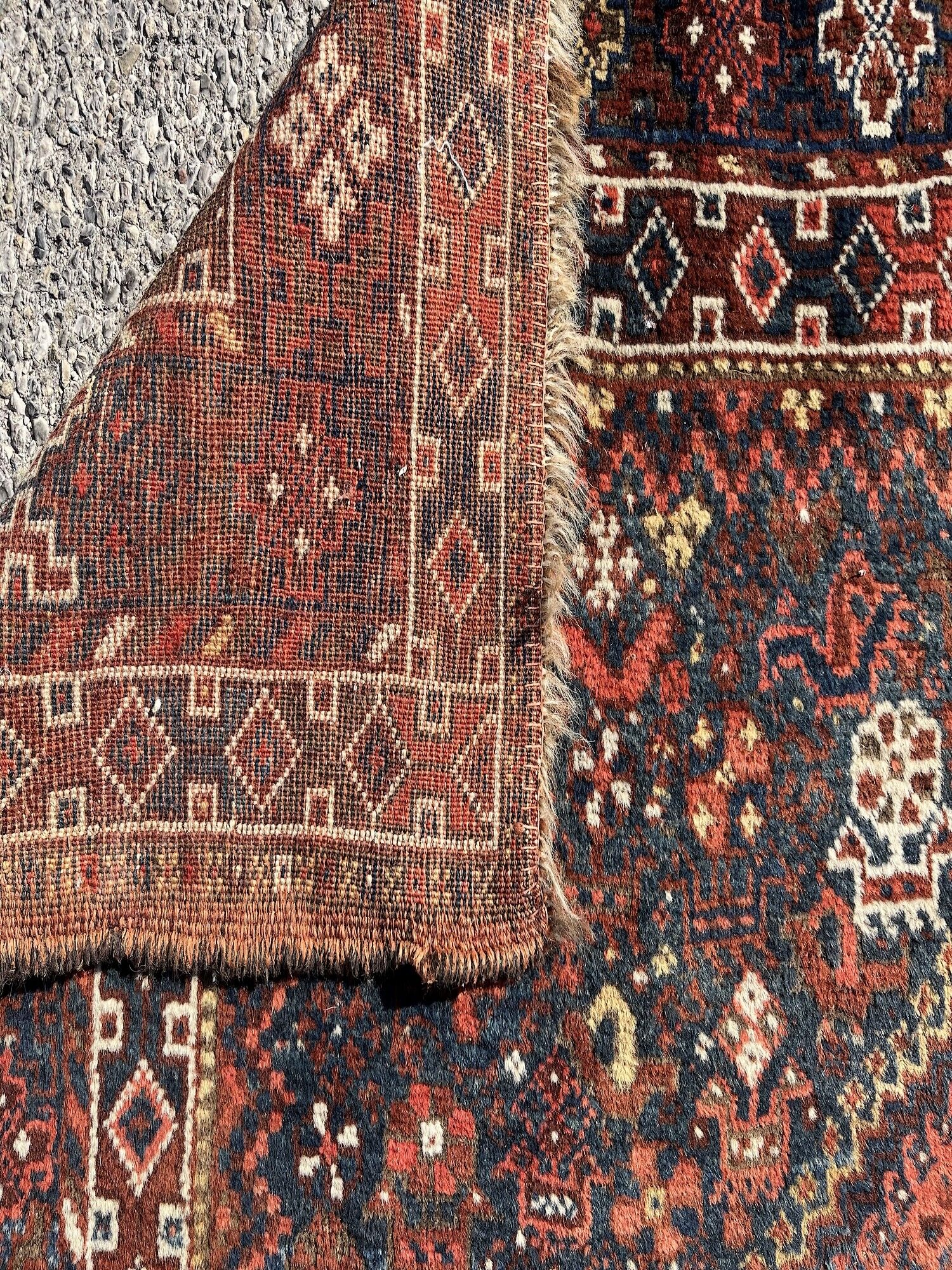 Oriental carpet SHIRAZ Iran Persian 163x209cm