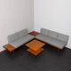 Svane daybed suit by Igmar Relling with two sofas and two coffe tables, Norway 1970s