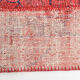 Tapis patchwork vintage en laine faite à la main 245x168cm