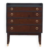 Walnut chest of drawers, Danish design, 1970s, made in Denmark