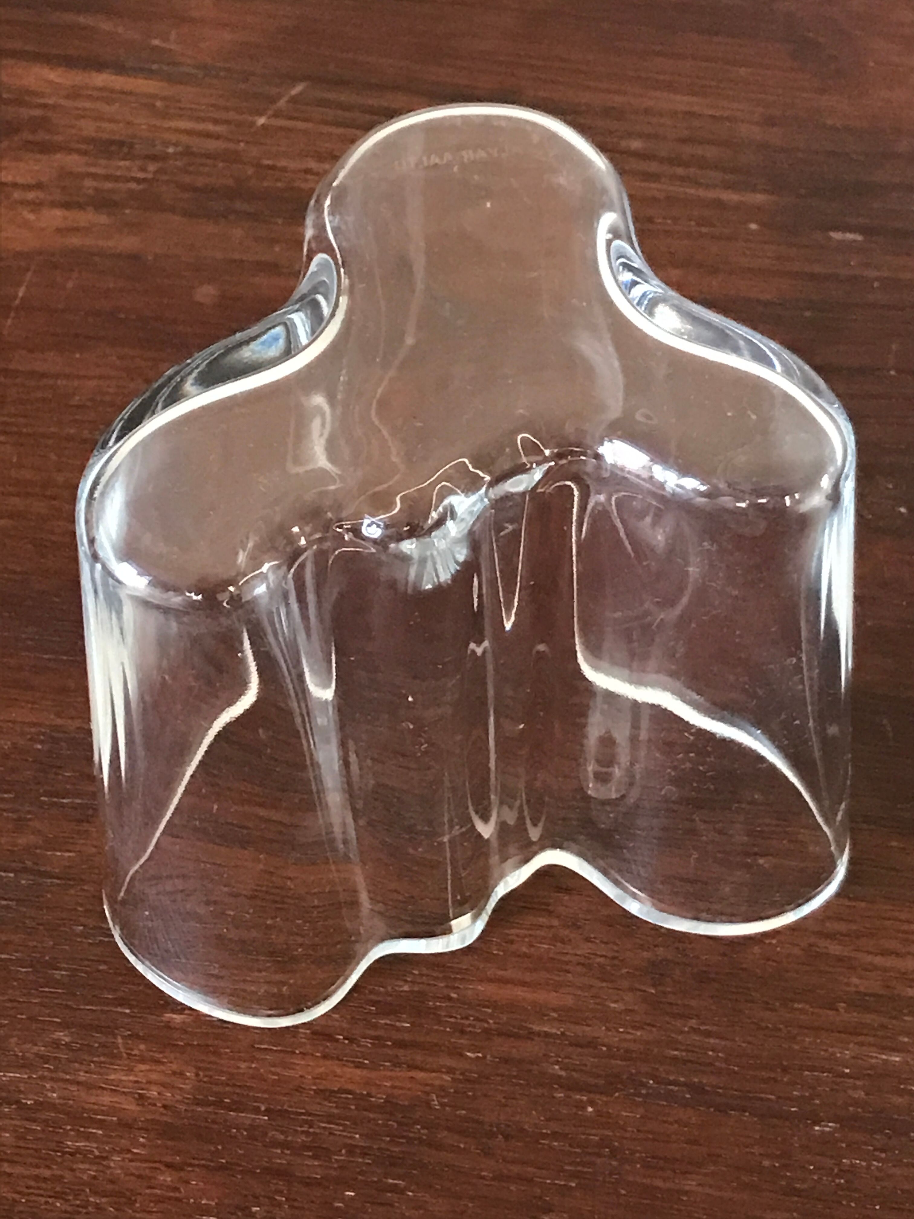 Vase Savoy d'Alvar Aalto, années 60