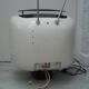 White vintage TV Pathe Marconi The voice of his master