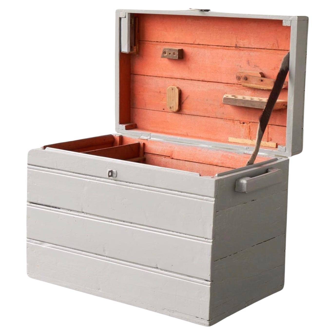 Carpenter's style commode from the 1960s in 's-Hertogenbosch.