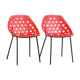 Pair of shell chairs by Pierre Guariche for Meurop 1960s