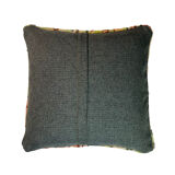 Vintage turkish hand knotted cushion cover , 45 x 45 cm