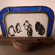 Art Deco glass lamp