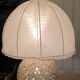 Openwork ceramic lamp