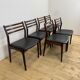 Ensemble de six chaises par Vestervig Erikson, années 1960