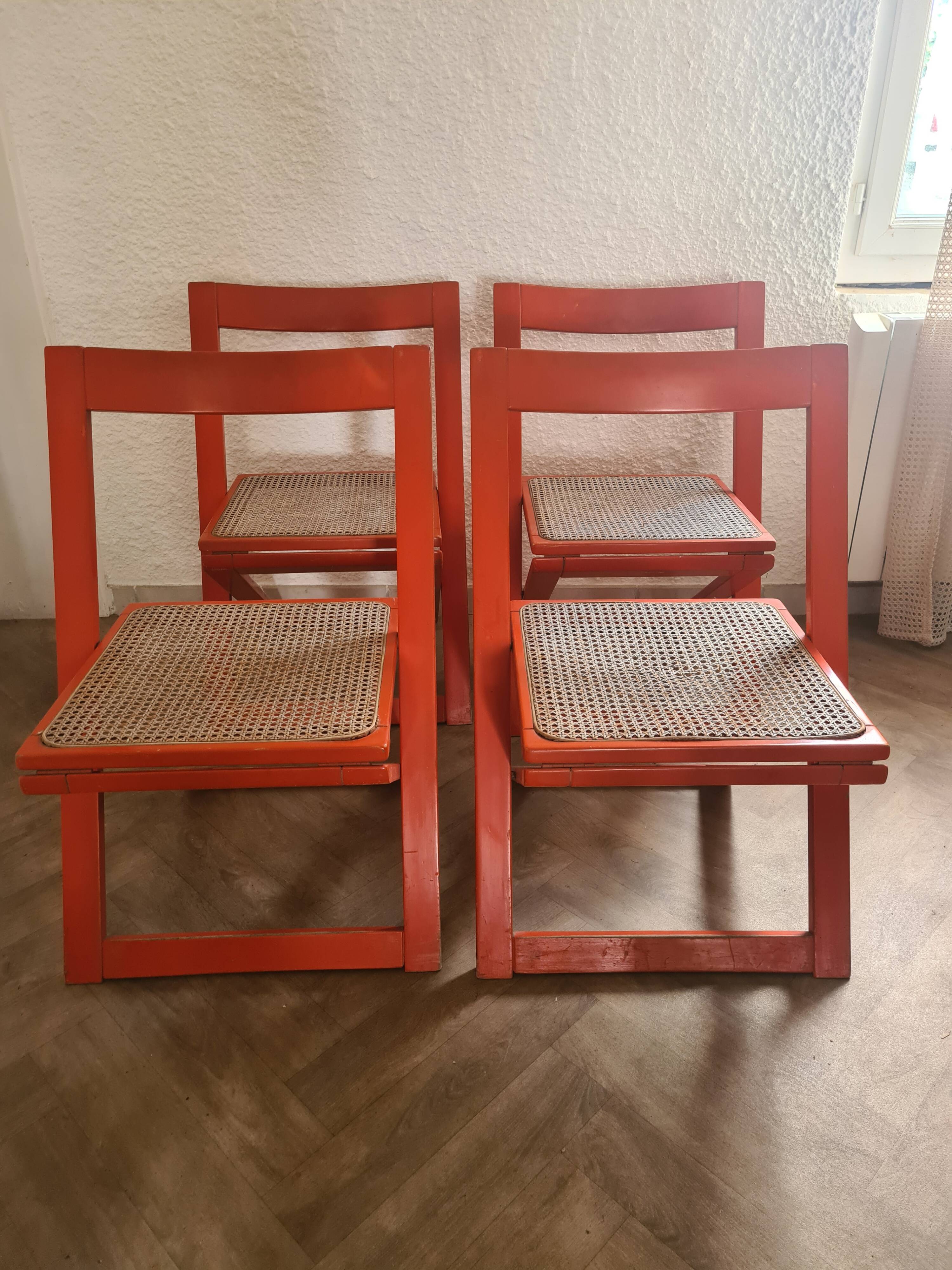 Set de 4 chaises Aldo Jacober