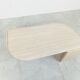 Vintage travertine coffee table, 1970s