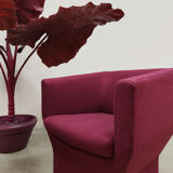 Vintage design geometric lounge chair Walter Knoll 1990