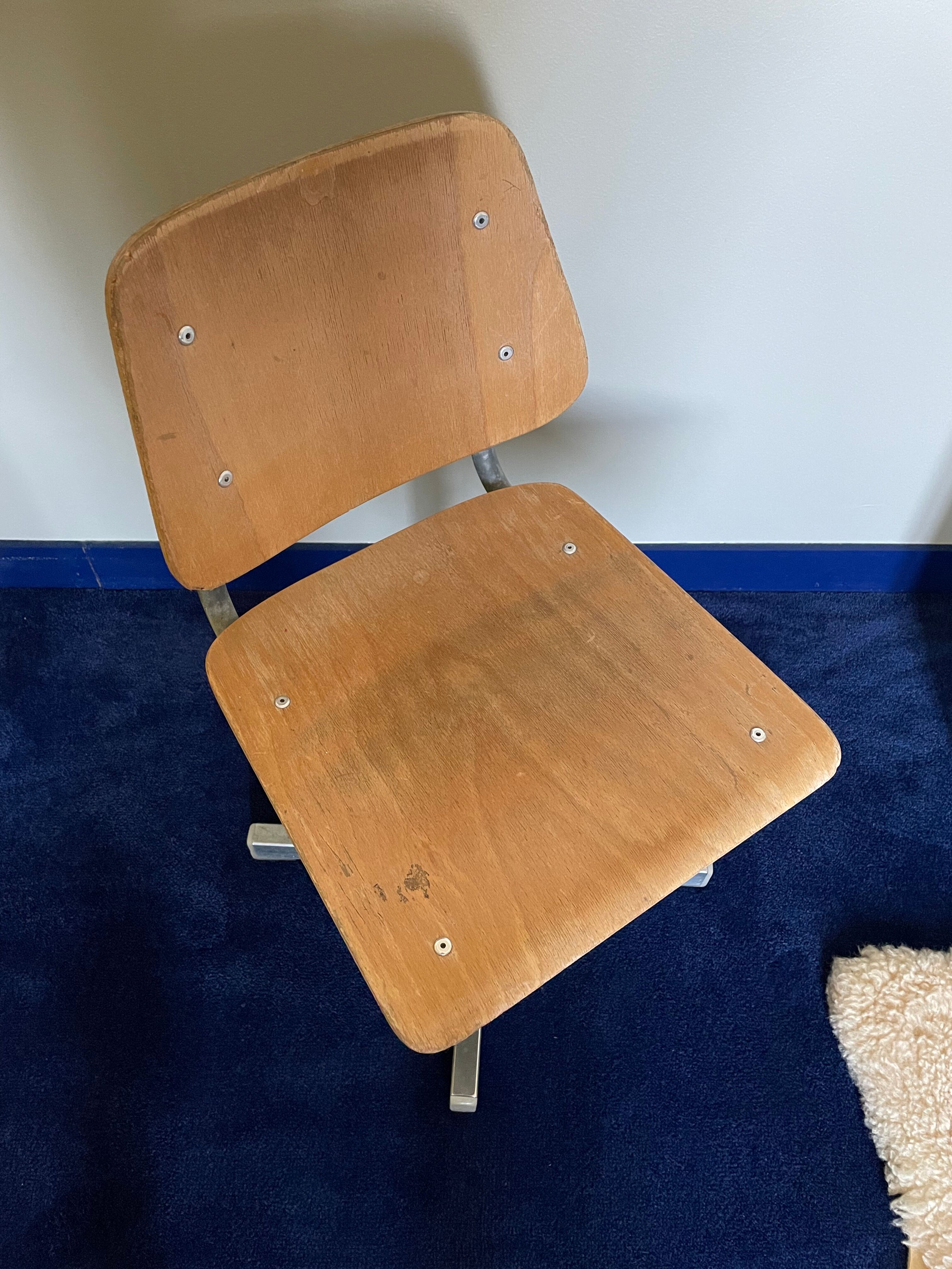 Children's school chair industrial style