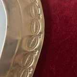 Ethnic brass mirror crafted in the 1980s.