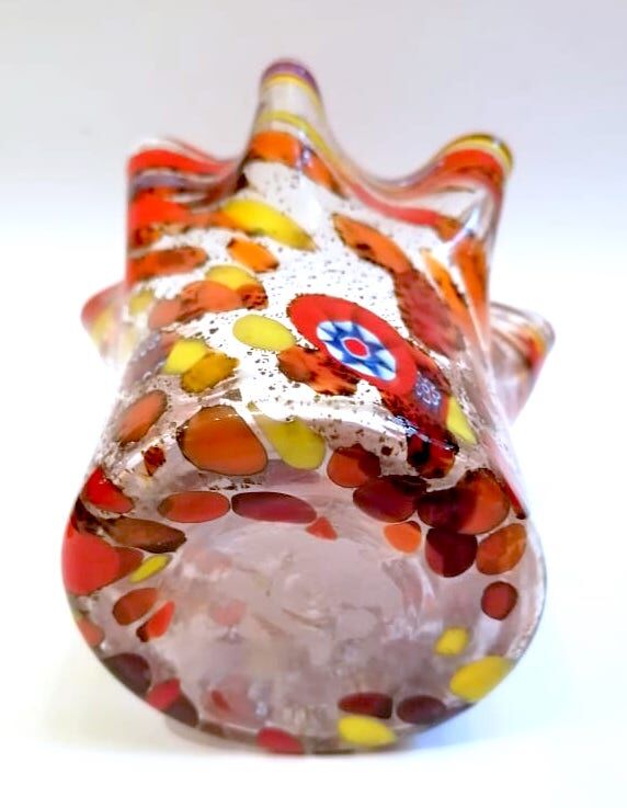 Murano Fazzoletto vase or handkerchief