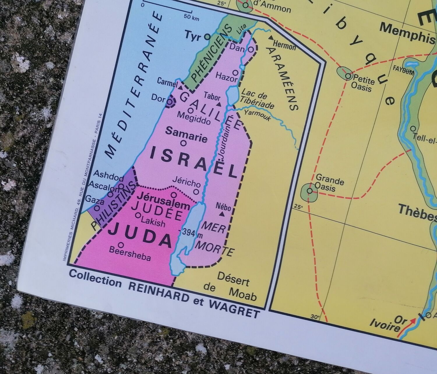 Ancient map Armand Colin History Near East Ancient and Ancient Egypt