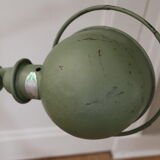 Jielde lamp 2 arms green hammered hammered