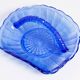Vintage Blue Decorative Glass Bowl, Drost, Europe, 1960s