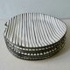 Set of 6 flat ceramic plates, free form, 50s