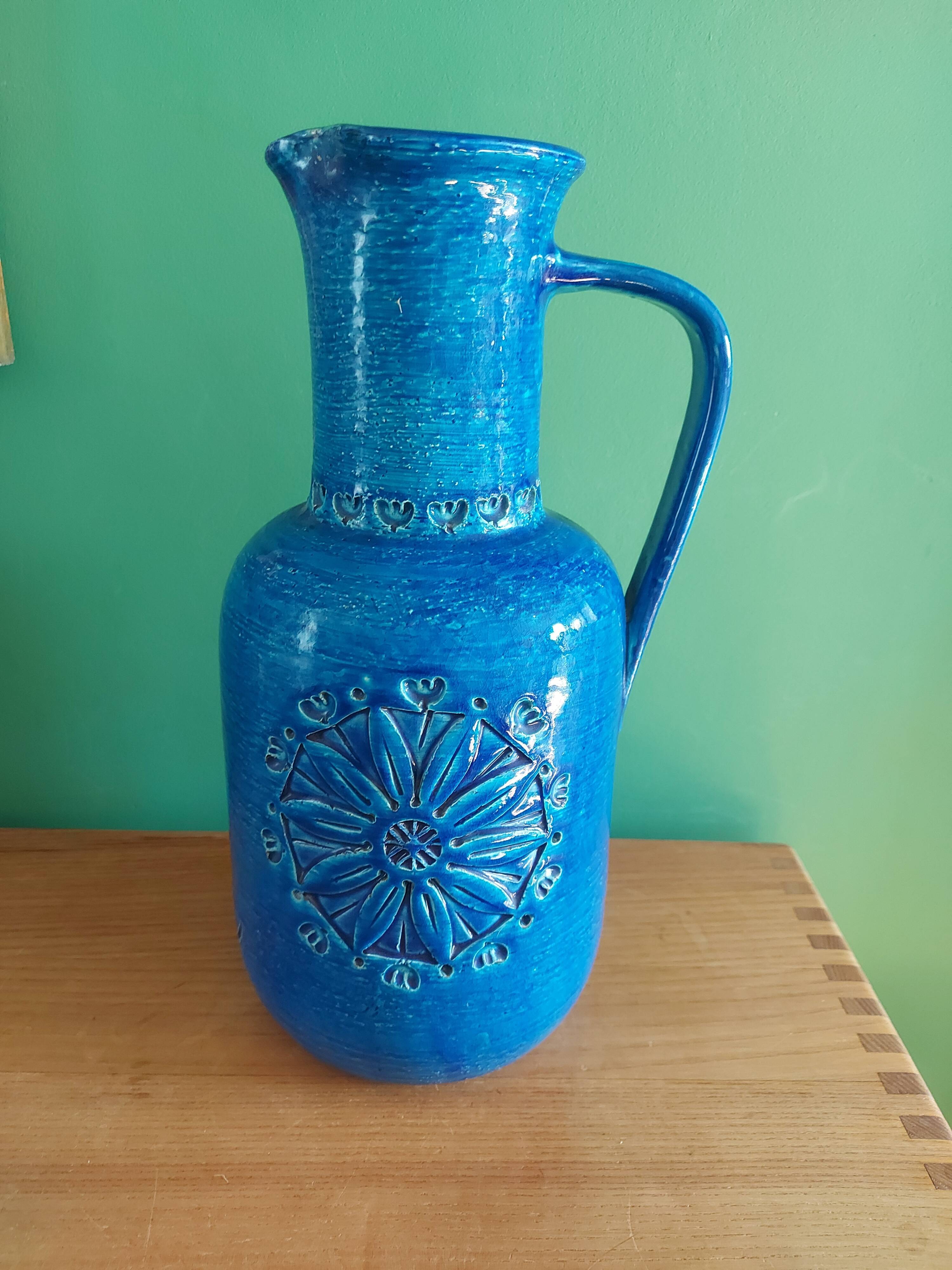 Large ceramic vase Aldo Londi , Bitossi