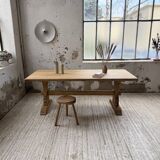 2m beech monastery table