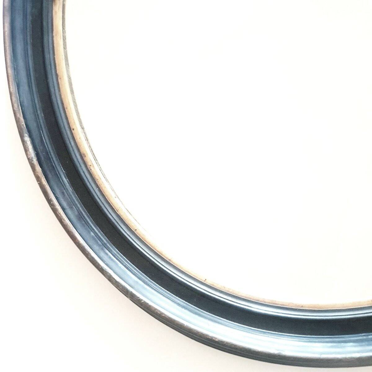 Large oval Louis-Philippe mirror 19th century